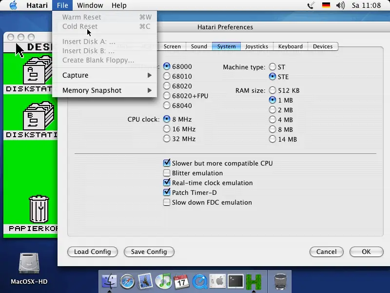 Emulador hatari al Mac OS