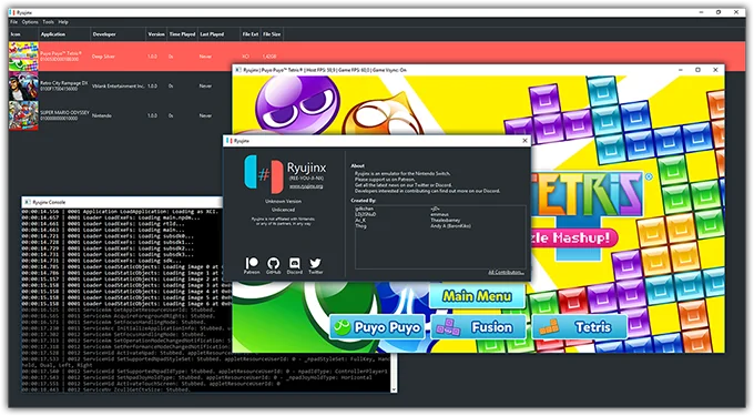 Ryujinx Emulador Nintendo Switch